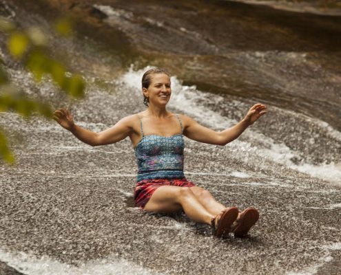 Sliding Rock swimming hole