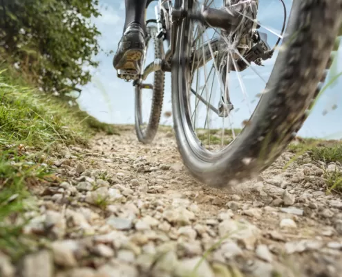 gravel biking in Pisgah national forest